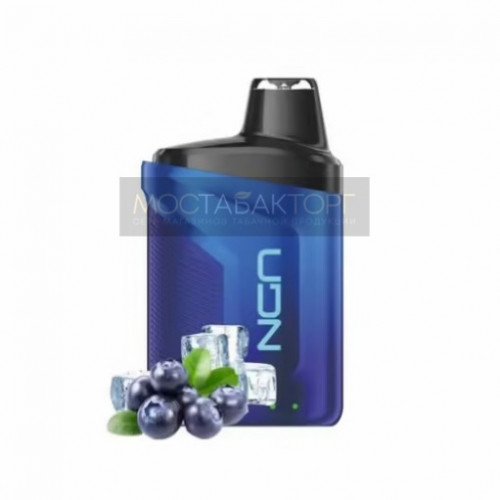 Электронная сигарета UDN HERO Blue Razz Ice 6000 затяжек (УДН ХЕРО Черника Лёд)