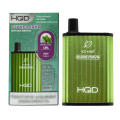 HQD Cuvie MAYA Ice Mint (hqd Куви Мая Мятная Жвачка)